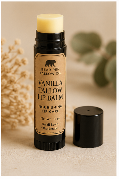 Vanilla Tallow Lip Balm